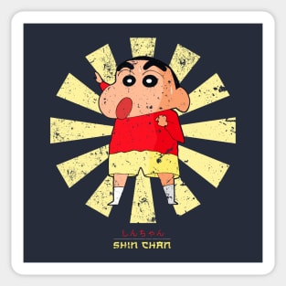 Crayon Shin Chan Retro Japanese Sticker